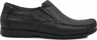 Ανδρικά Μοκασίνια Leder - M5394 - Μαύρο
