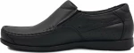 Ανδρικά Μοκασίνια Leder - M5394 - Μαύρο