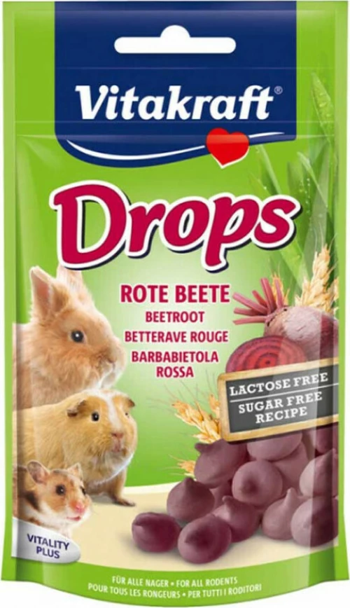 VITAKRAFT DROPS BEETROOT 75gr