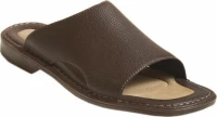 Rockport APM24623 Δερμάτινη Παντόφλα Καφέ