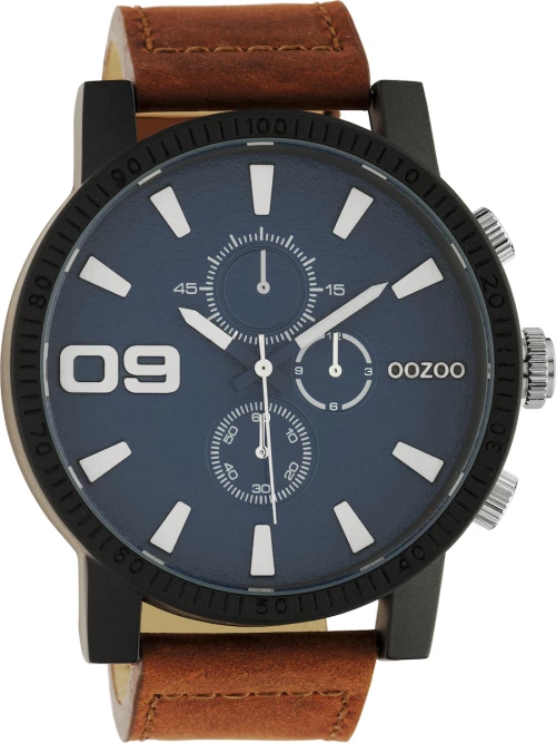 Oozoo Timepieces C10672 Brown Leather Strap