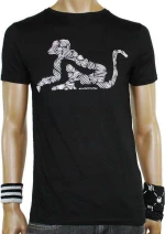 T-Shirt Drunknmunky D7033 Black
