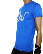 T-Shirt Drunknmunky D7037 Blue