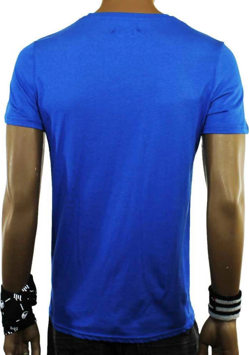 T-Shirt Drunknmunky D7037 Blue