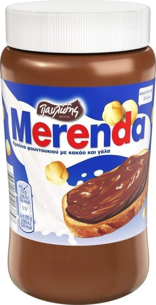 Παυλίδης Merenda Πραλίνα Φουντουκιού 570gr