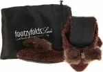 Μπαλαρίνα γυναικεία Footzyfolds Buclet Brown 925578
