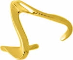 Δαχτυλίδι Signature επίχρυσο