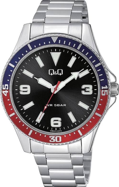 Ρολόι Χειρός Με Μπρασελέ Q&Q Qb64J205Y