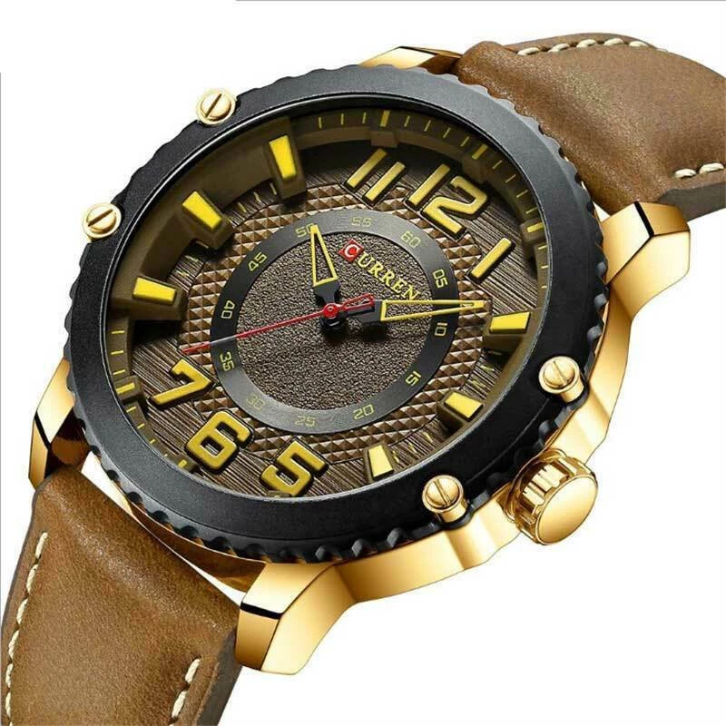 Ανδρικό Ρολόι Curren 8341 Gold