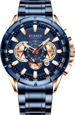 Curren 8363 Rose Gold/Blue