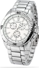 Curren 8044 Silver / White