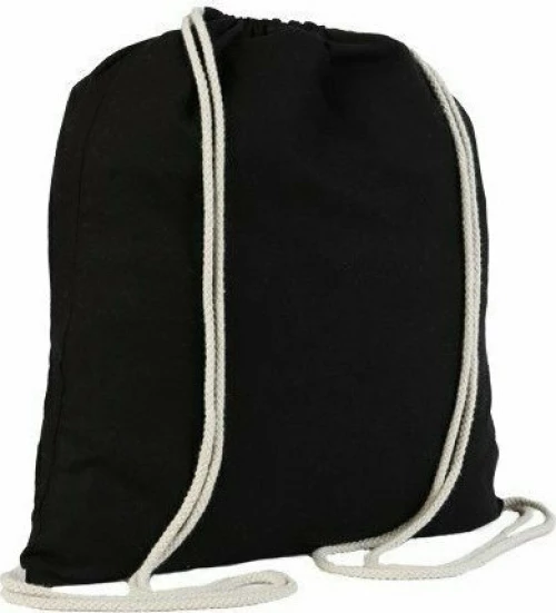Ubag Denver Τσάντα Ώμου Με Κορδόνια 100% Βαμβάκι 110Grs. 37 X 41Εκ. Black