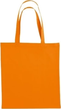 Ubag Cancun Τσάντα Αγοράς 42X38Cm 100% Βαμβάκι Με Μακριά Χερούλια Orange