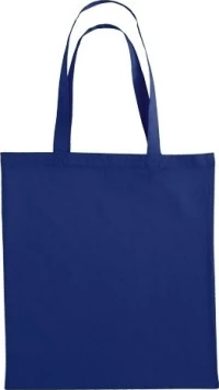 Ubag Cancun Τσάντα Αγοράς 42X38Cm 100% Βαμβάκι Με Μακριά Χερούλια Navy