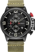 Curren 8278 Green / Black