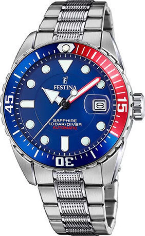 Festina Gents Silver Stainless Steel Bracelet F20480/1