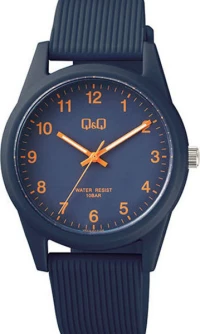 Q&Q Vs12J012Y Blue Rubber Strap