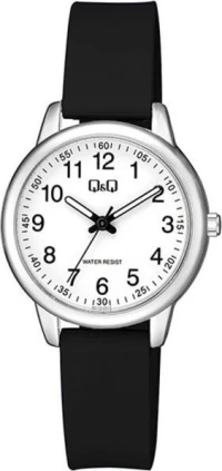 Q&Q Qc15J334 Black Rubber Strap