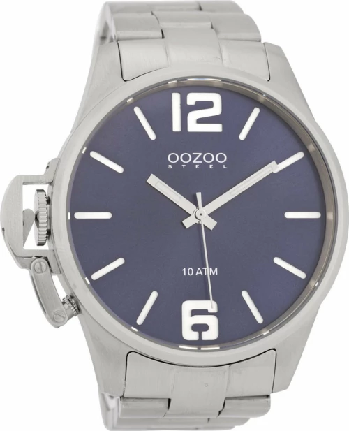 Oozoo Steel Osgr14 Silver Stainless Steel Bracelet