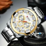 Ανδρικό Ρολόι Curren 8361 με χρονογράφους Silver-White
