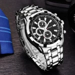 Curren 8023 Silver / Black