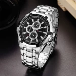 Curren 8023 Silver / Black
