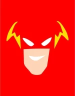 The Flash face t-shirt