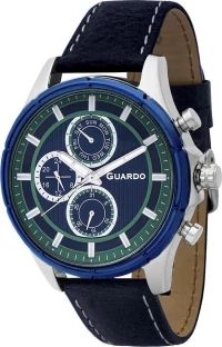 Guardo 111737 Blue Leather Strap