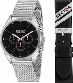 SECTOR 280 Chronograph Silver Stainless Steel Bracelet