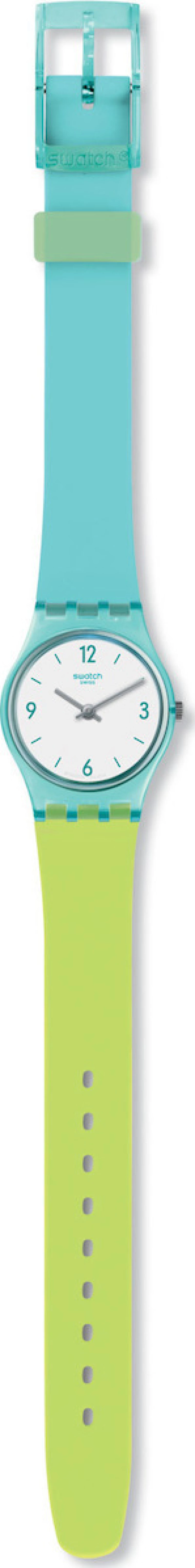Swatch Mentalo Ll122 Two Tone Silicone Strap