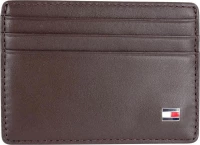 Tommy Jeans Men'S Leather Card Holder Am0Am00653-041 Brown