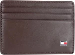 Tommy Jeans Men'S Leather Card Holder Am0Am00653-041 Brown