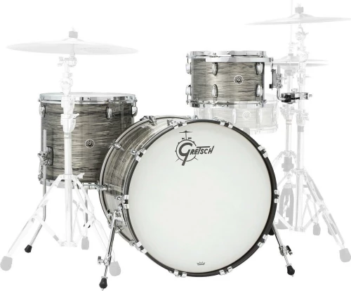 Gretsch Brooklyn 3-piece Set, 24" Bass - Grey Oyster