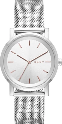 Dkny Ρολόι Dkny Soho Με Ασημί Μπρασελέ Και Καντράν Ny2620