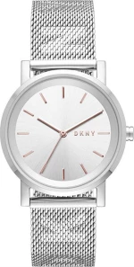 Dkny Ρολόι Dkny Soho Με Ασημί Μπρασελέ Και Καντράν Ny2620
