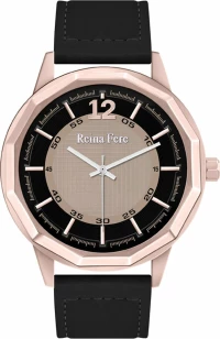 Reina Fere Black Leather Strap