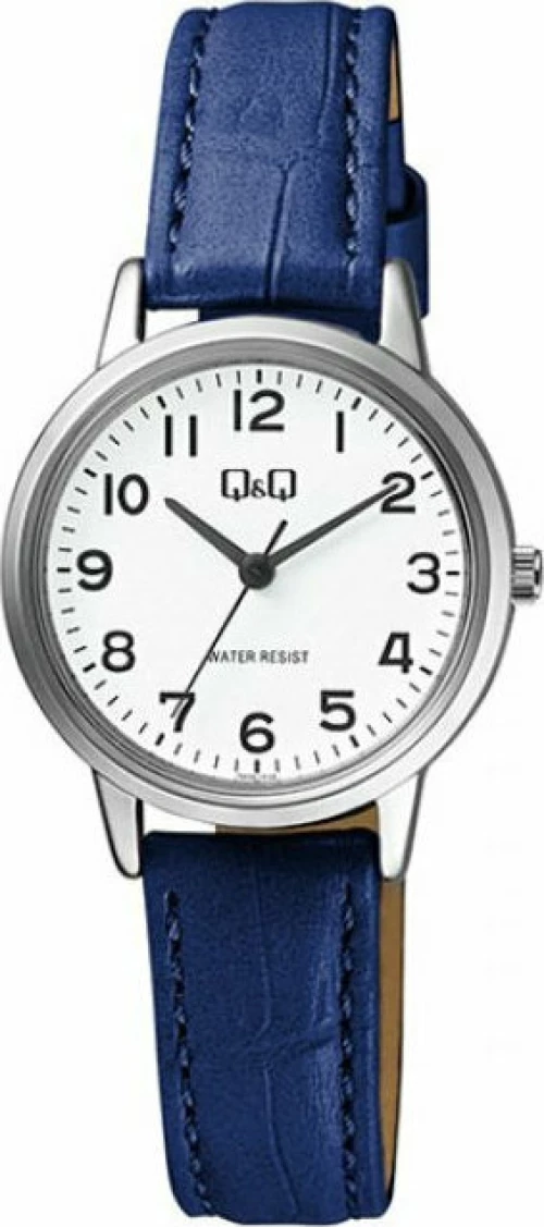 Q&Q Q925J344 Blue Leather Strap