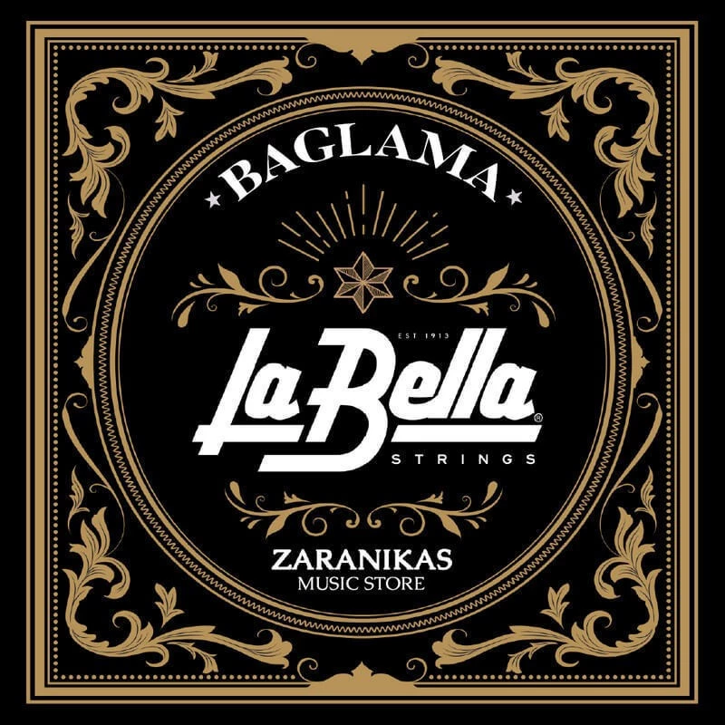 La Bella Χορδές Μπαγλαμά Silverplated 09
