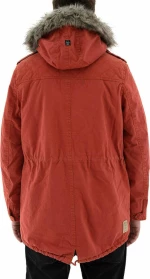 Cotton Faux-Fur Lining Parka Mr1576 Orange Orange