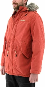 Cotton Faux-Fur Lining Parka Mr1576 Orange Orange