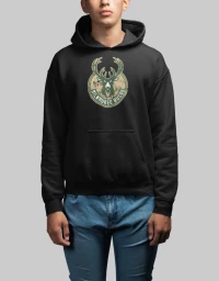 Milwaukee Bucks Hoodie (Replica) - BLACK
