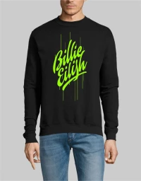 BILLIE EILISH sweatshirt new - BLACK