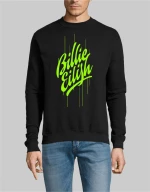 BILLIE EILISH sweatshirt new - BLACK