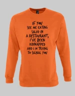 Kidnapped Sweatshirt - WHITE