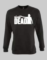 The walking dead sweatshirt - BLACK