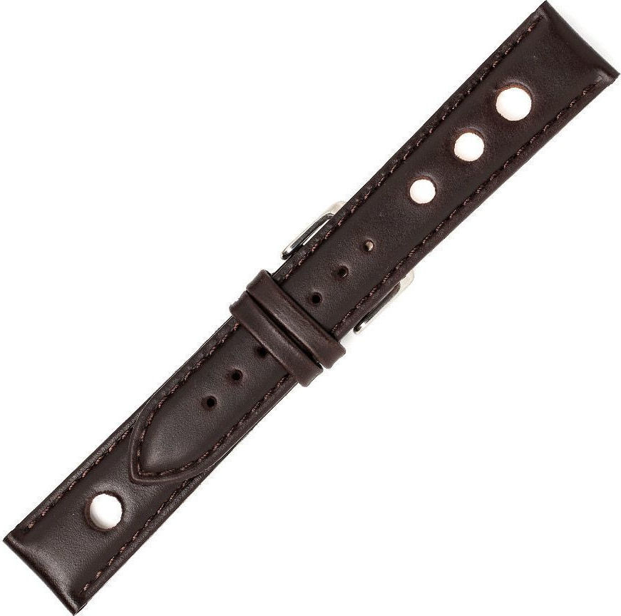ΛΟΥΡΑΚI ΔΕΡΜΑΤΙΝΟ 0511BR 20 mm ΚΑΦΕ