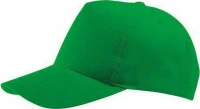 Sol'S Buzz 88119 100% Βαμβακερό Πεντάφυλλο Καπέλο Kelly Green-272