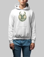 Milwaukee Bucks Hoodie (Replica) - WHITE