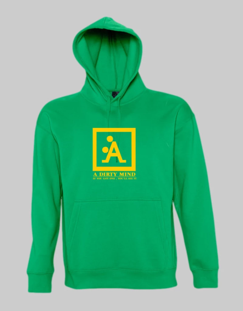 A Dirty Mind Hoodie - RED