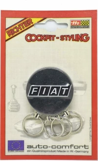 Μπρελοκ Στρογγυλο Απλο Fiat